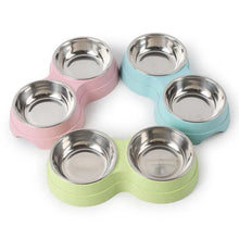 Stainless Steel Double Pet Bowls