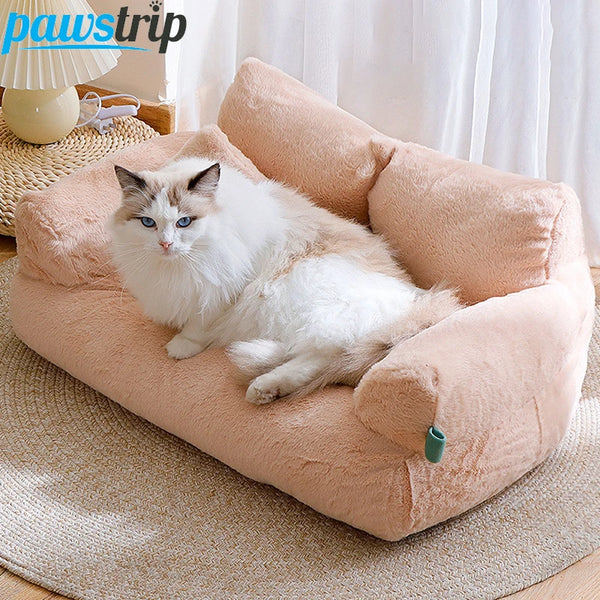 Sofa Winter Warm Plush Pet Bed