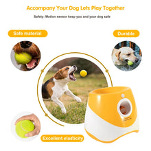 Automatic Dog Tennis Launcher Interactive Toy