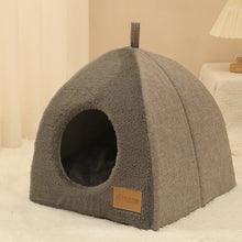 Cozy Semi-Enclosed Cat Bed