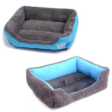 Large Plush Square Pet Bed