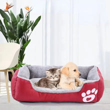 Large Plush Square Pet Bed