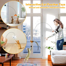 Interactive Feather Cat Toy