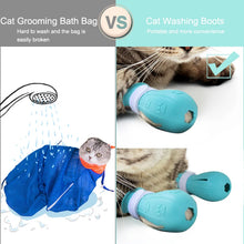 Adjustable Anti-Scratch Cat Shoes - Bath