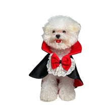 Pet Halloween Vampire Cape Cosplay Cat Cape Clothes Dog Cape